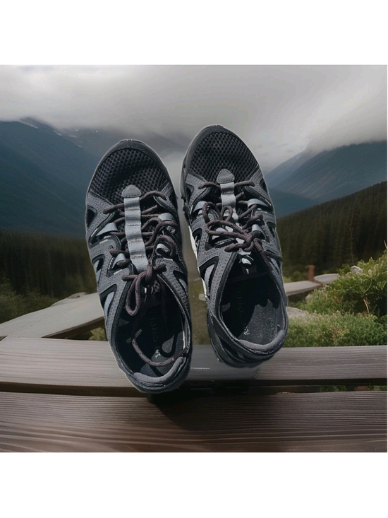 Merrell Shoes - Merrell Hiking Trail Shoes Gray Black Mesh Lace Up Outdoor Walking Womens Size 7